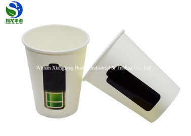 12 Oz Paper Soup Cups Disposable Change Color Single Wall Design FDA Passed