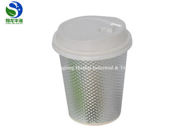 Stackable Double Walled Disposable Coffee Cups Eco Friendly Coffee Cups