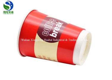 50ct Double Walled Disposable Coffee Cups Premium Strength PE Coated Paper