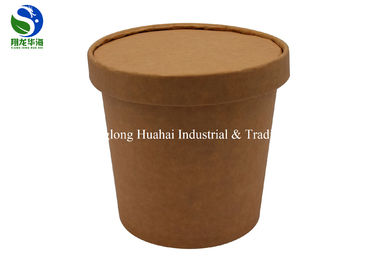 Wholesale disposable reusable custom printed food packing for popcorn soup ice cream fried chicken white paper bucket wi
